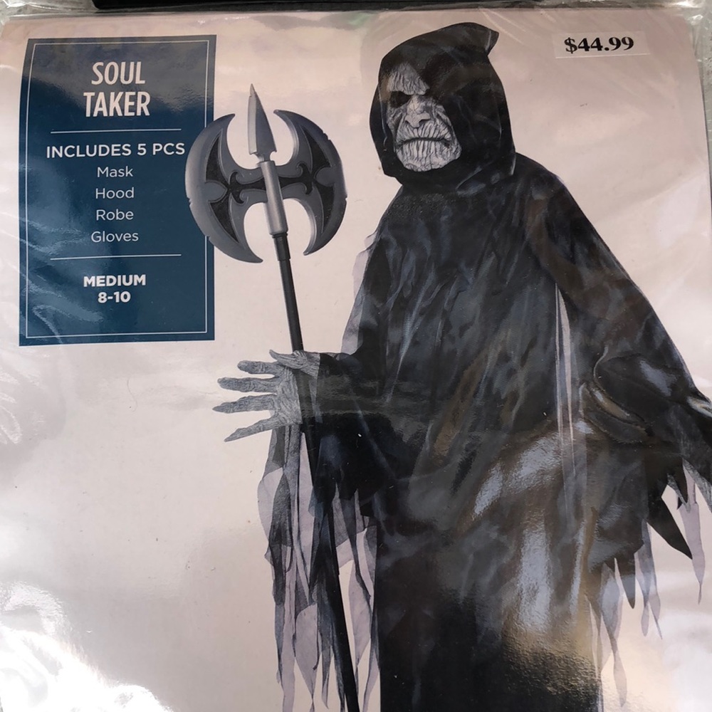 Soul Taker Kids Costume! New!